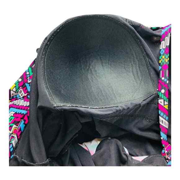 Swimsuit For All Womens One Piece Geometric Swim Bathing Dress Suit Size 32 - Picture 5 of 7